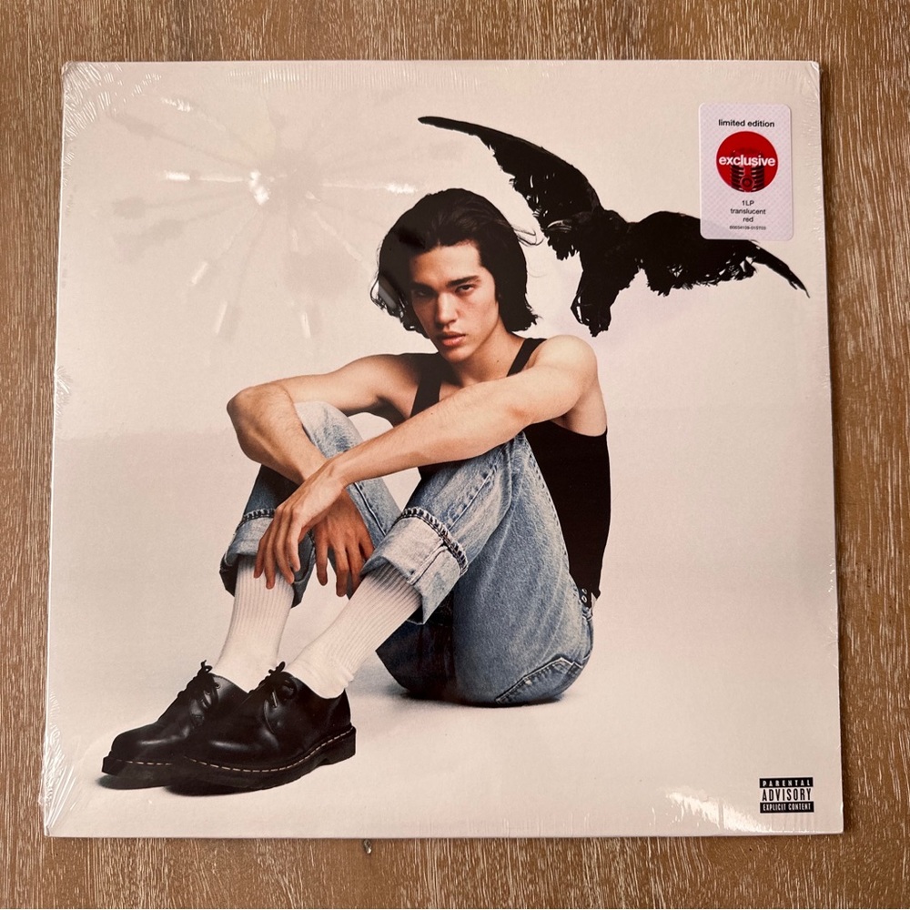 Conan Gray- Kid Krow- Target Exclusive Translucent Red Vinyl - Picture 2 of 3